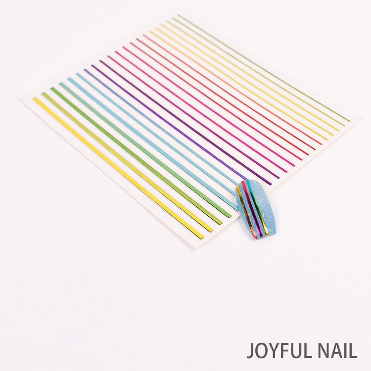 Autocollant de ligne de manucure Nail Art