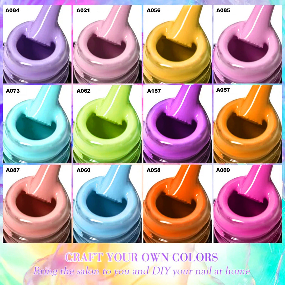 Séchage du vernis à ongles en gel