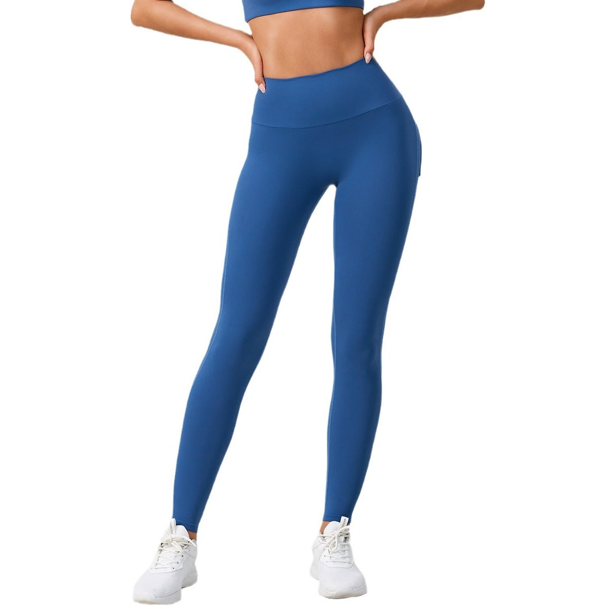 Mallas de yoga para mujer, de secado rápido, de color liso