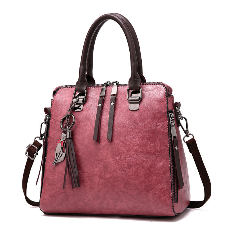 Sac à main décontracté en PU de grande capacité pour femme, idéal pour le style urbain
