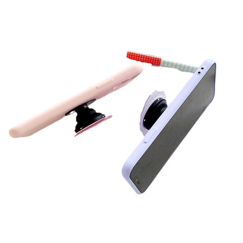 Support d'airbag pour téléphone portable en acrylique, mignon et tendance