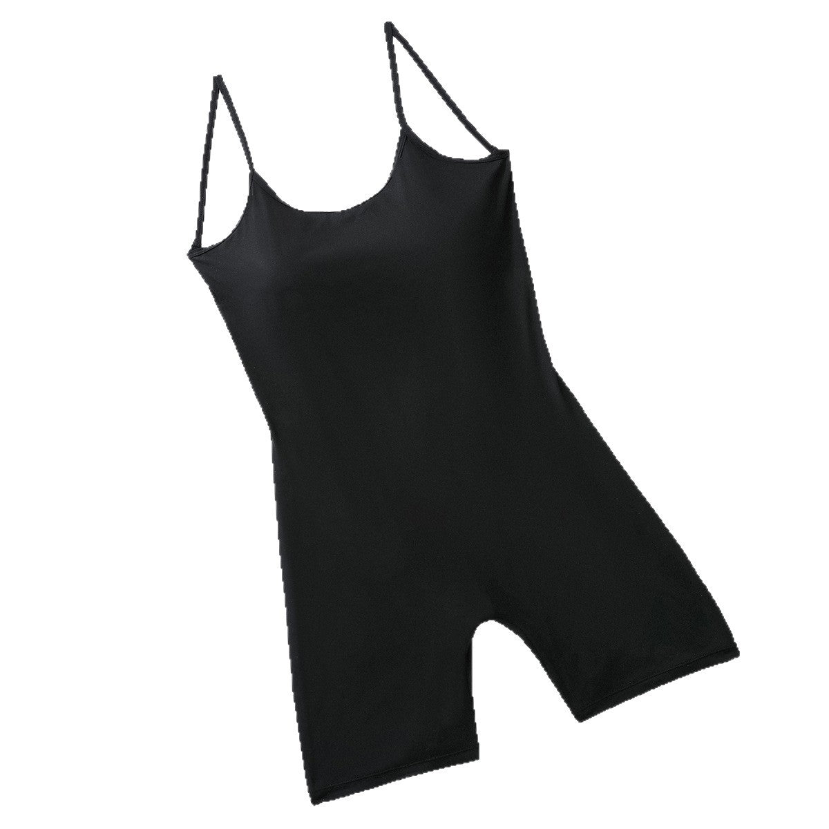 Combinaison d'été fine et unie pour femme, dos nu