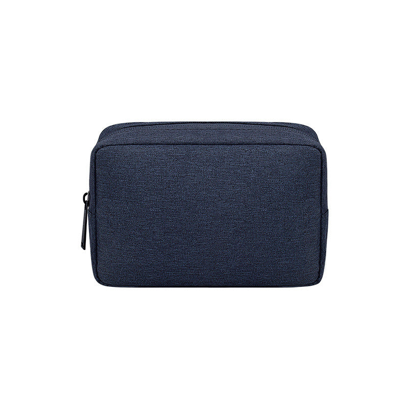 Bolsa de cosméticos de color sólido para viajes y almacenamiento