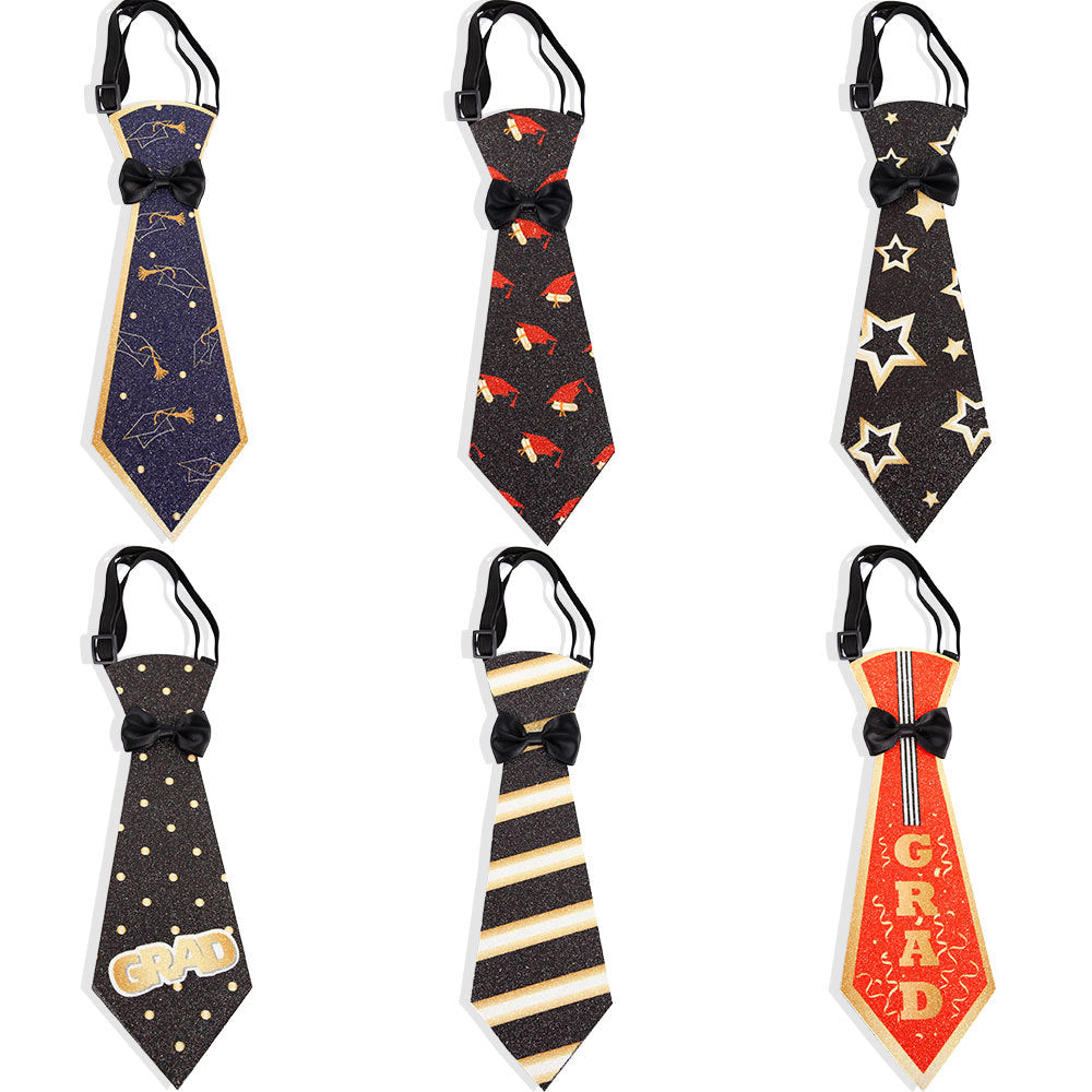 No Elastic Tie For Graduation Season