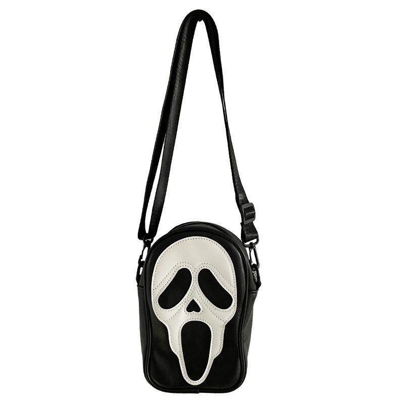 Gothic Women Fashion Funny Ghost Skull Messenger Bag