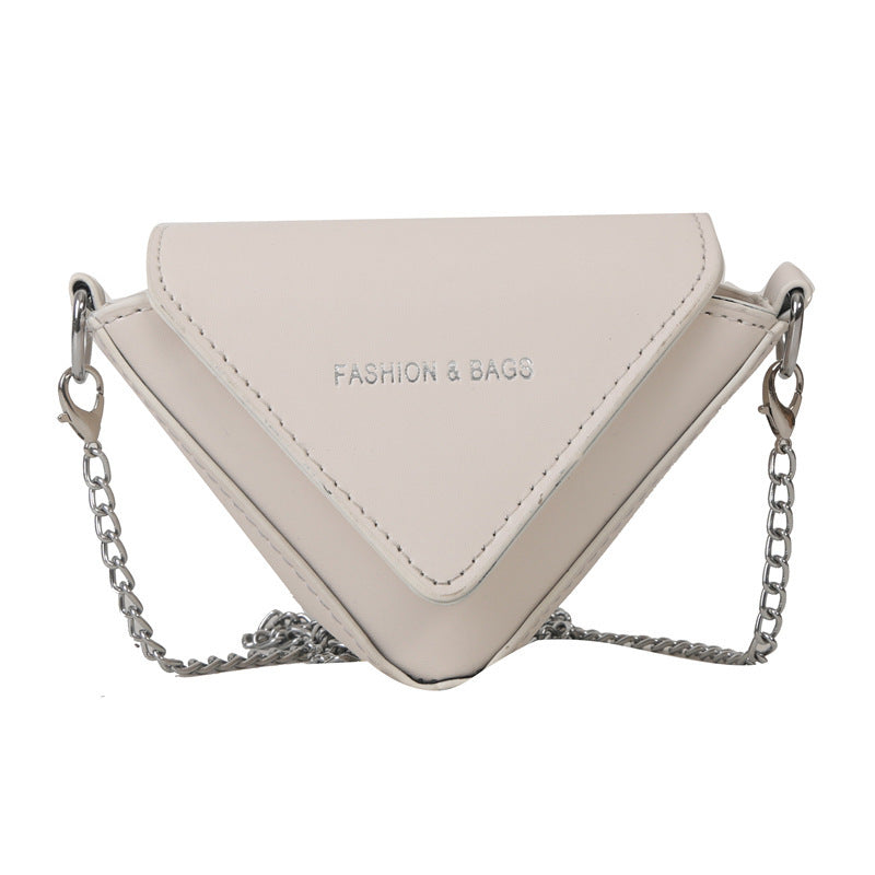 Bolso bandolera informal de PU de color sólido a la moda para mujer