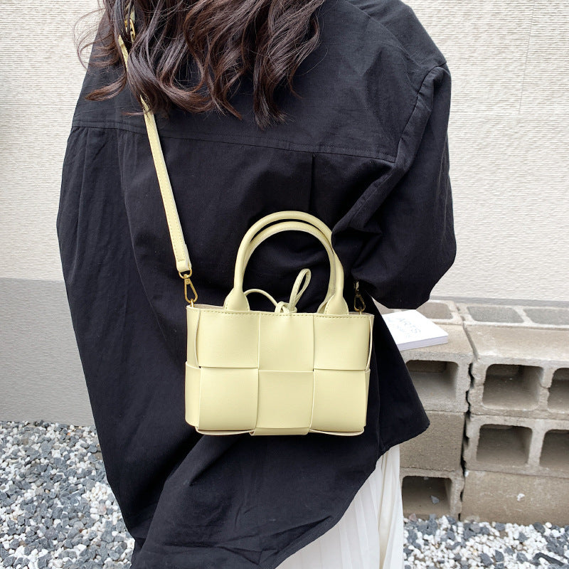 Spring Woven Large Capacity Women Tote Bag