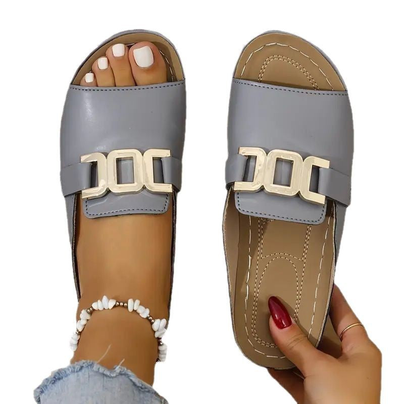 Zapatillas de plataforma informales de talla grande para mujer