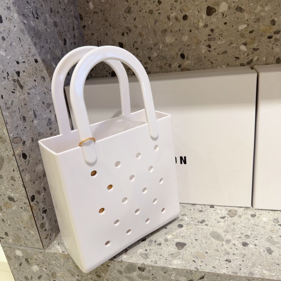 Bolso de playa de PVC de color liso de moda - Jelly Pack Tote
