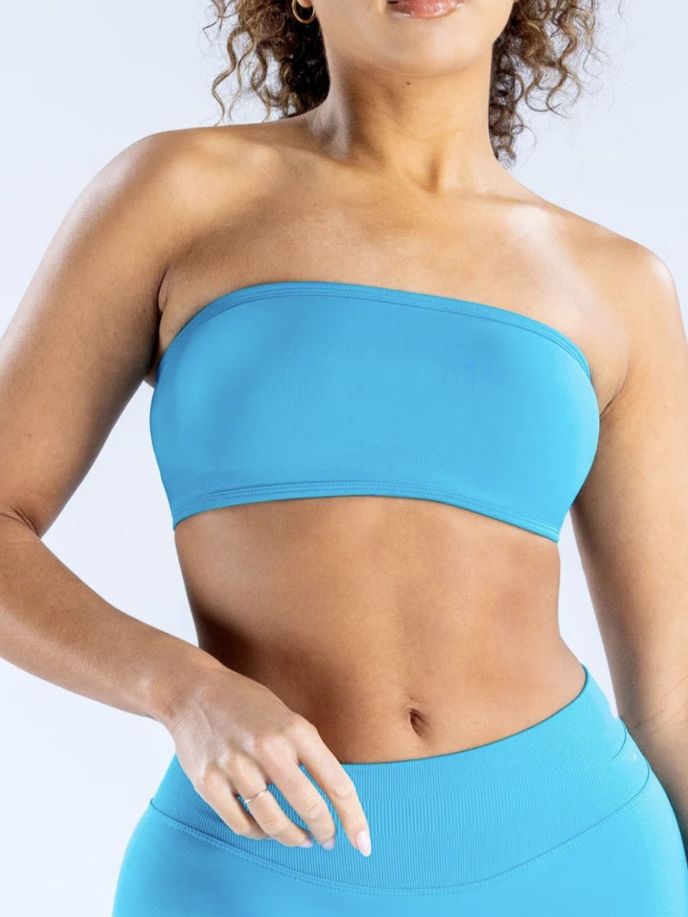 Women Fashion Sexy Solid Color Yoga Tube Top