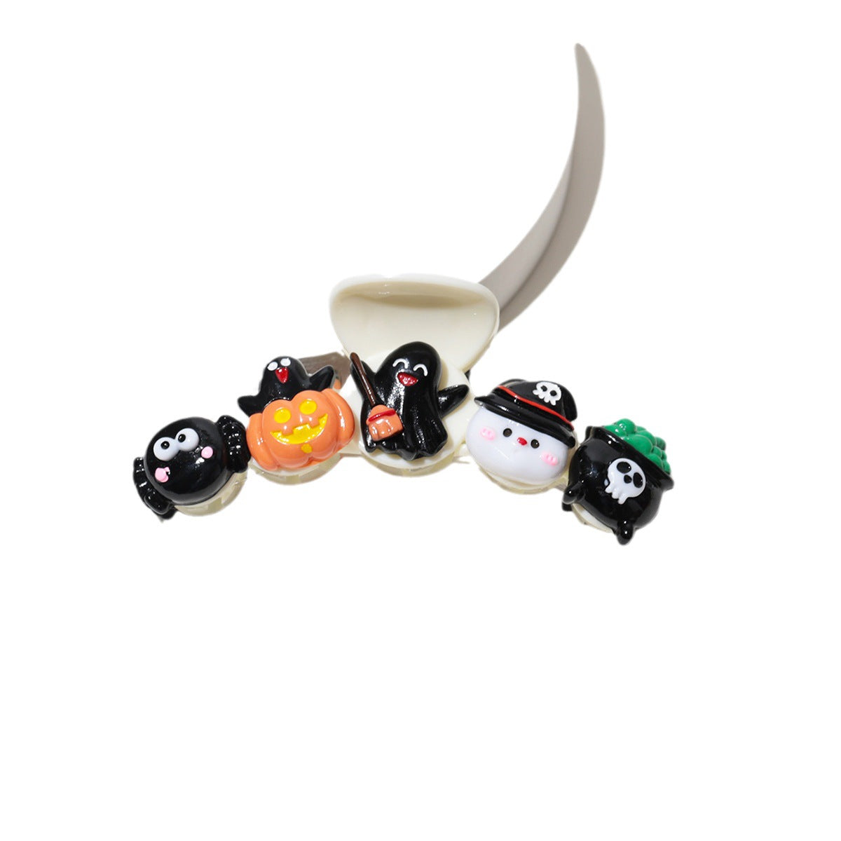 Accessoires pour cheveux de dessin animé citrouille fantôme crâne Halloween