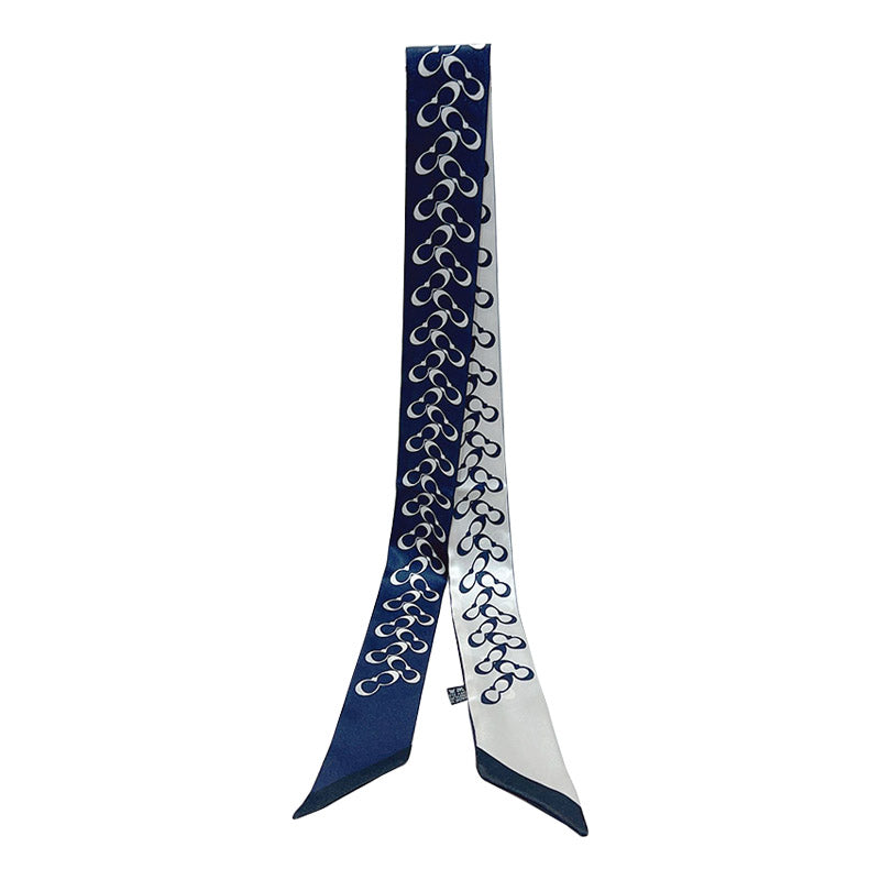 Fashion Printed Ribbon Tie Bag Handle Scarf