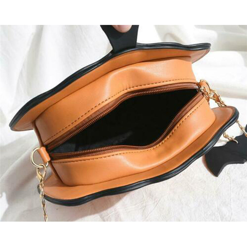 Bolso de poliéster con forma de calabaza y diablo para niños en Halloween