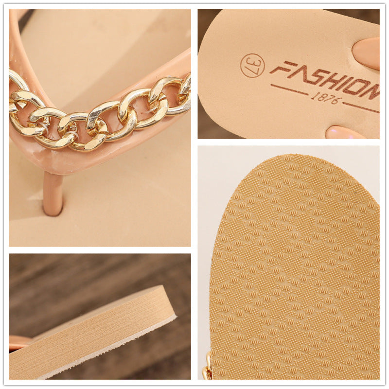 Summer Women Fashion Casual Beach Plus Size Flip-Flop