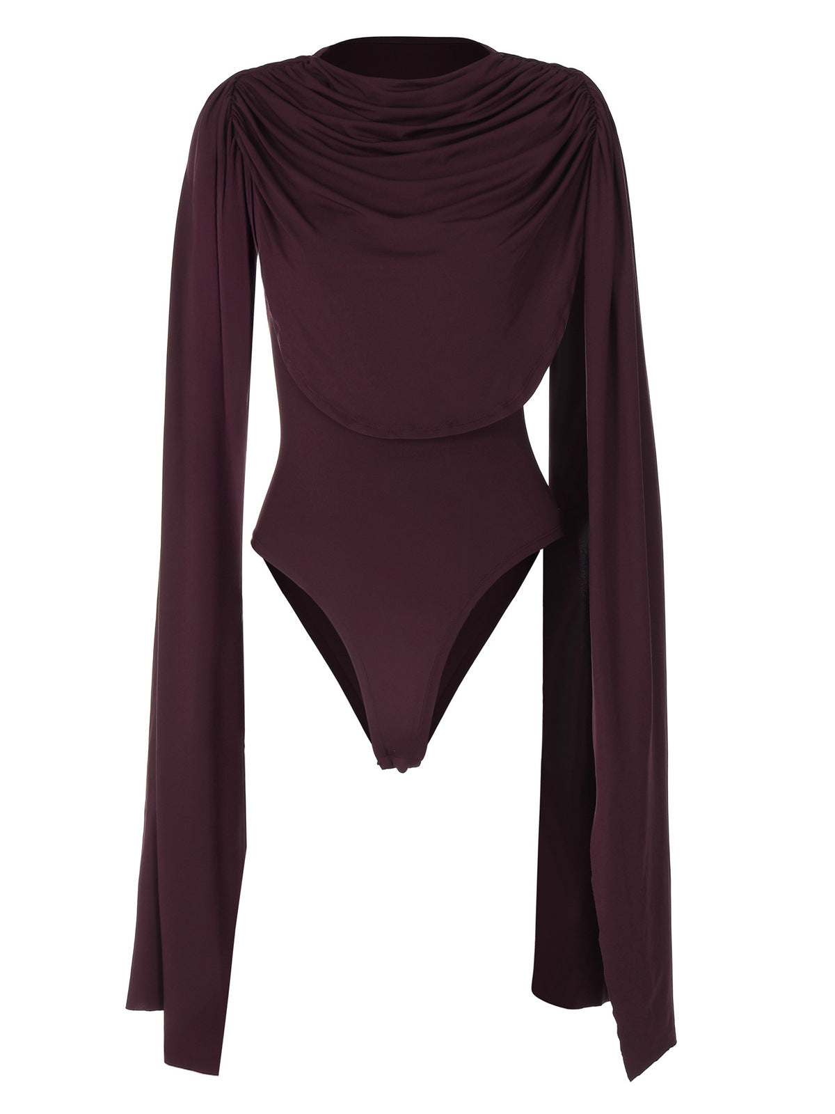 Women Fashion Sexy Solid Color Long Strap Bodysuits