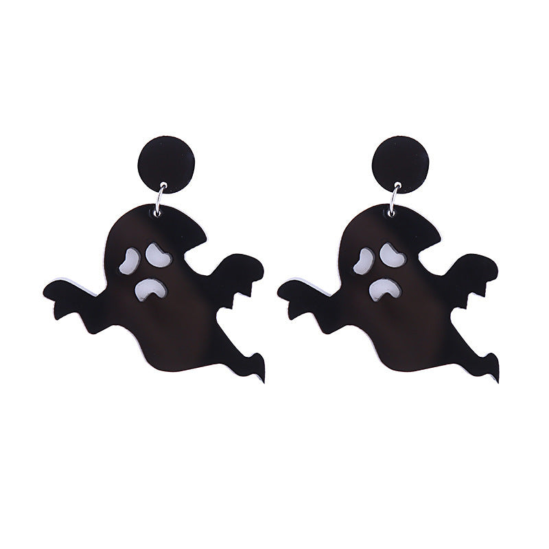 Halloween Women Funny Horror Acrylic Earrings