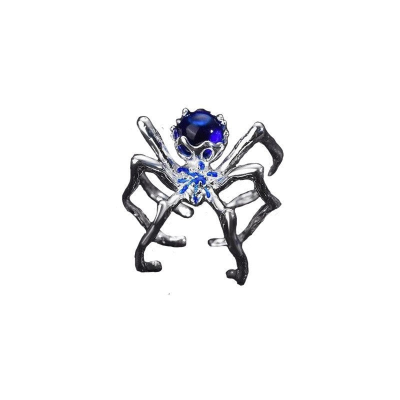 Anillo de araña punk de Diablo de moda para Halloween para mujer