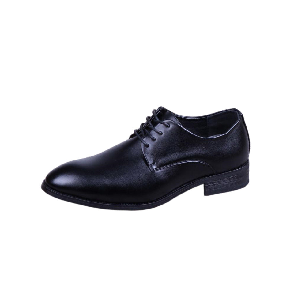 Men Casual Business Leather Shoes with Pointed Toe
