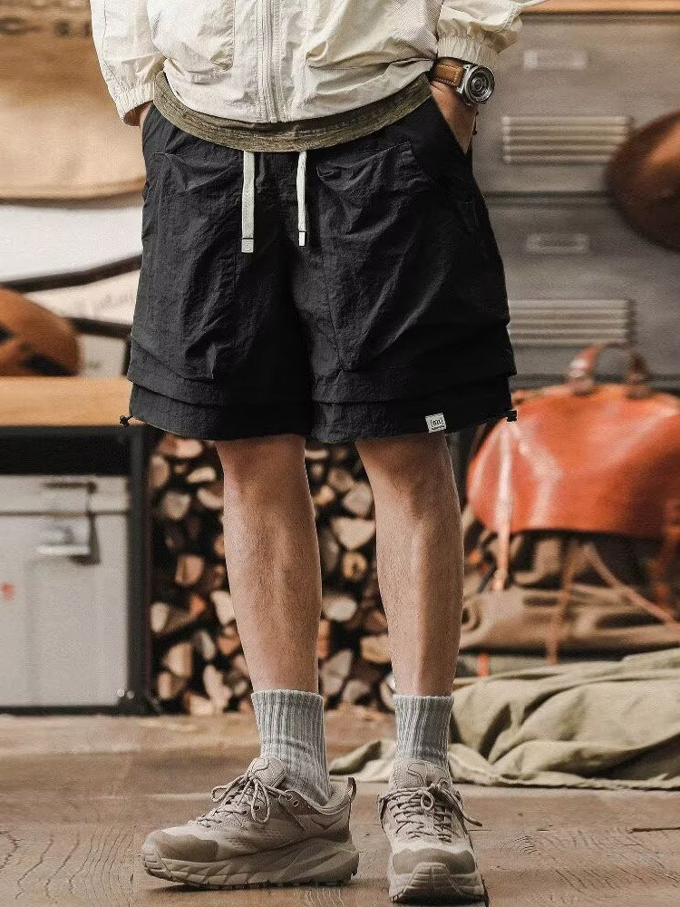 Bermuda imperméable et décontracté à séchage rapide pour homme
