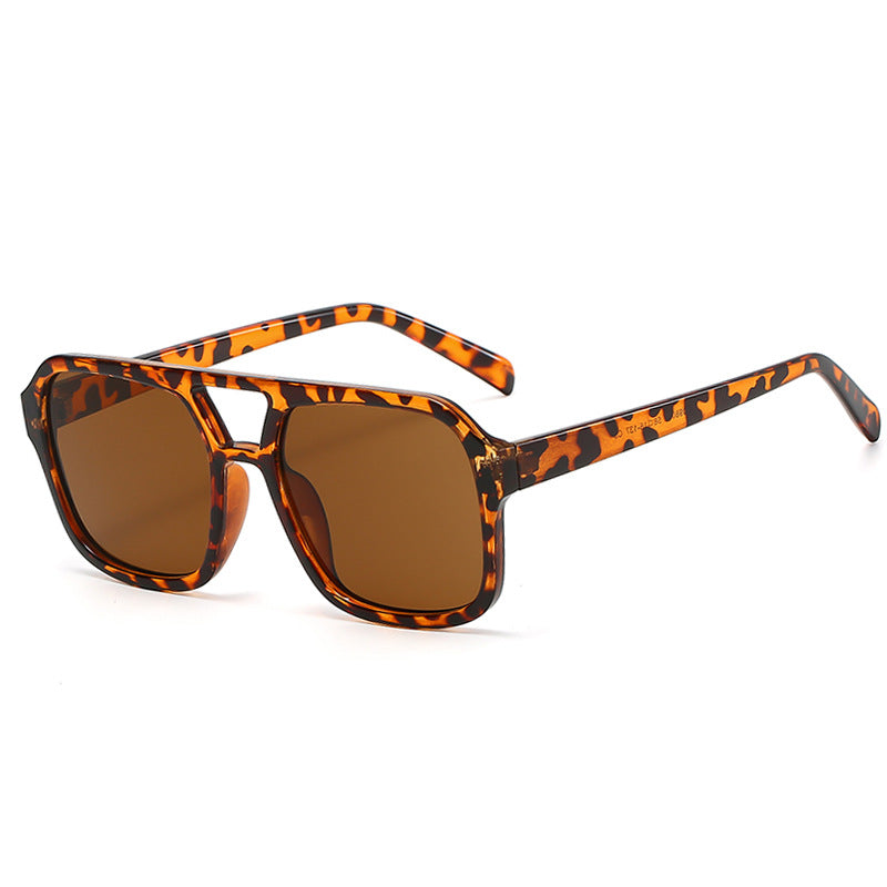 Gafas de sol clásicas de aviador de doble haz