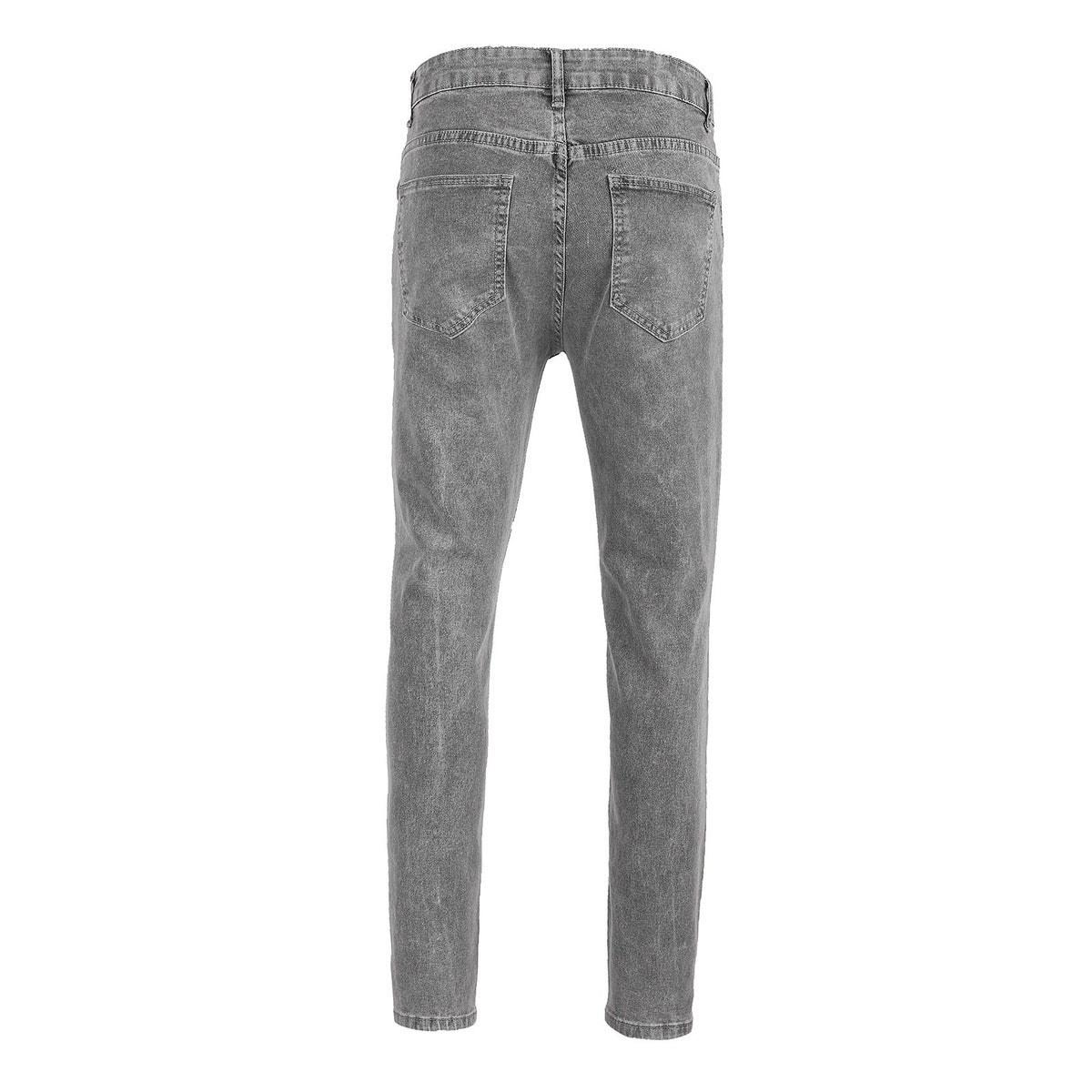 Men Fashion Basic Slim-Fit High Waist Jeans