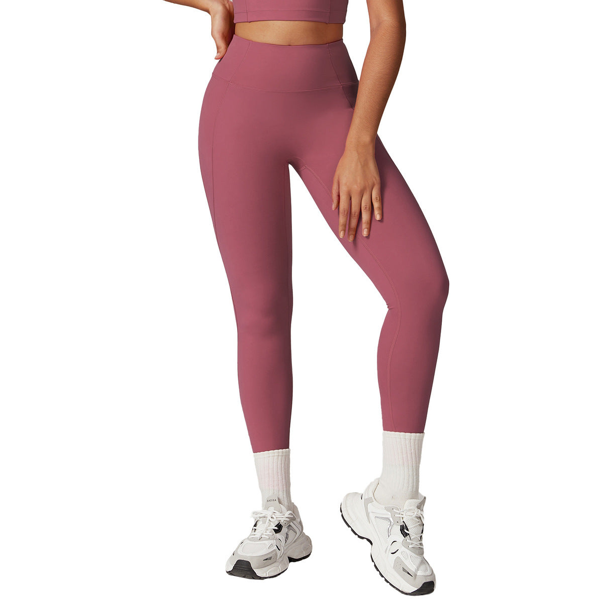 Leggings de yoga taille haute décontractés pour femmes, vêtements de sport respirants à séchage rapide