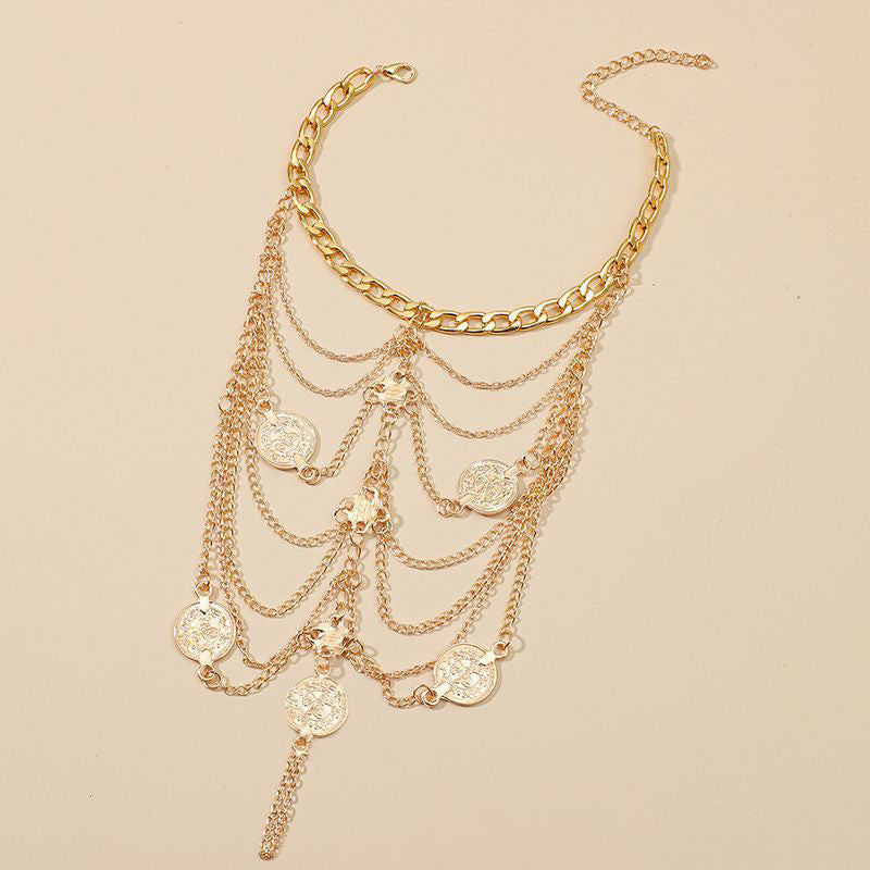 Bohemian Women's Multi-Layer Chain Foot Chain