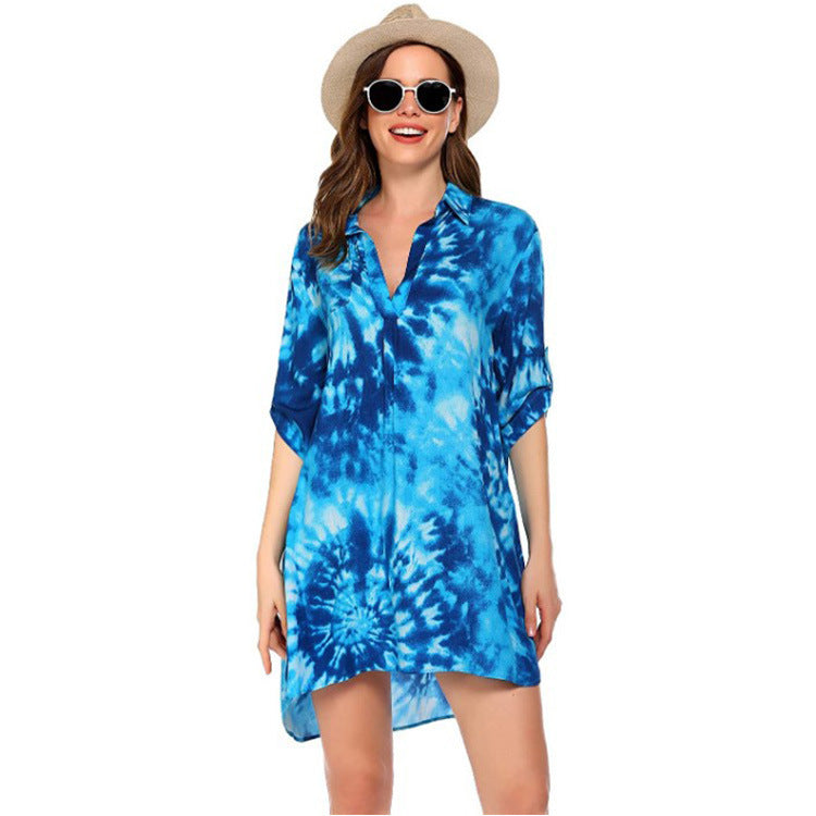 Women Summer Vacation Swimwear Beach Coverup