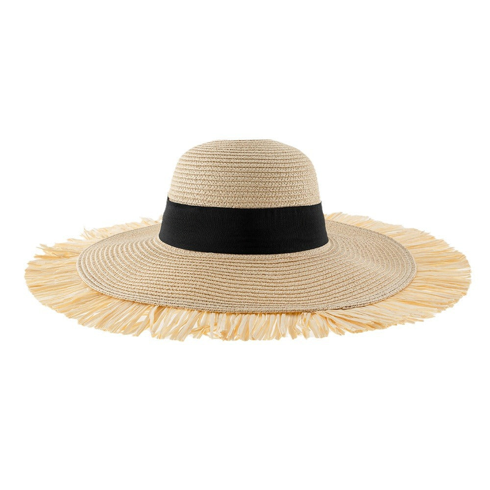 Summer Beach Holiday Straw Hat with Trendy Style