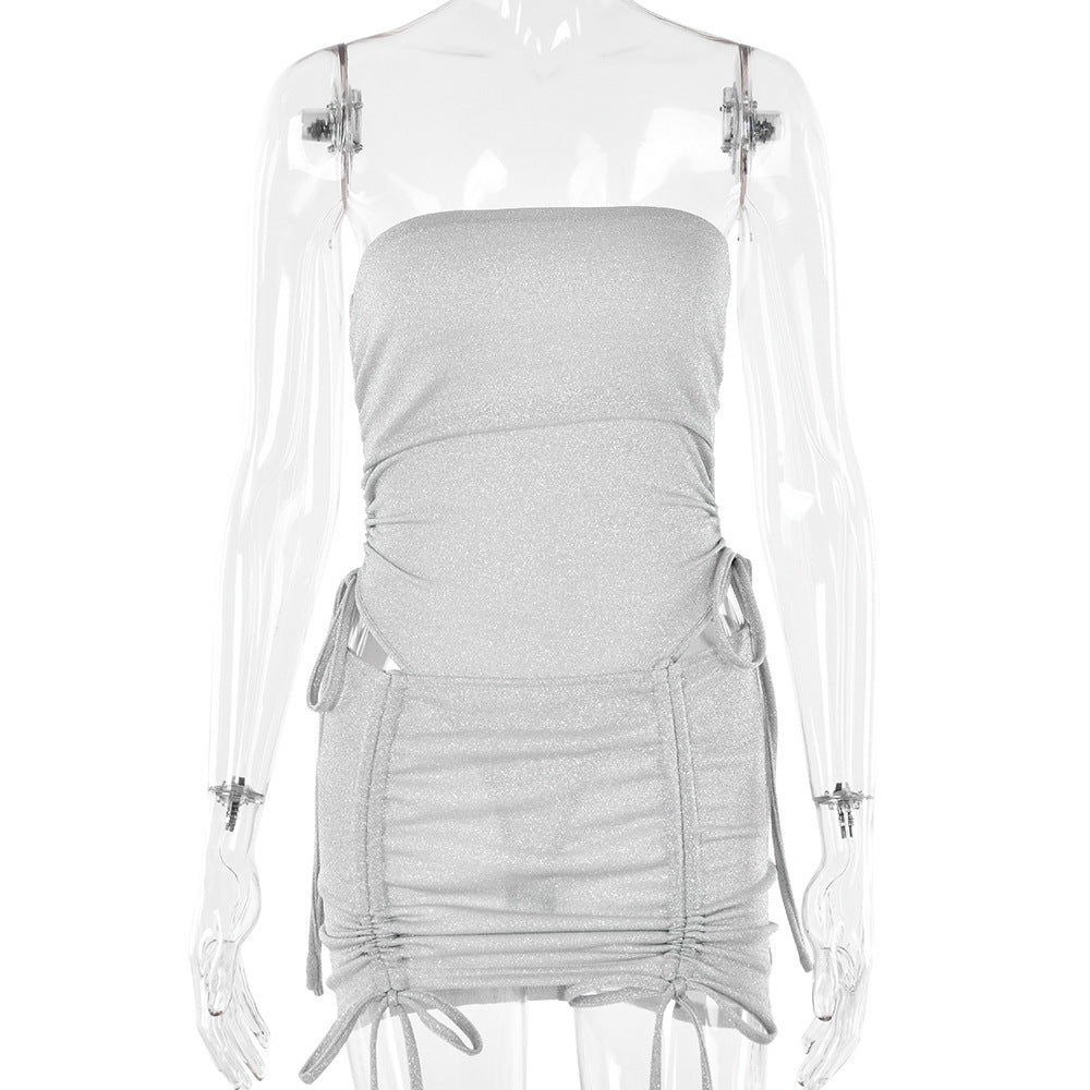Women Fashion Sexy Bodysuits And Skirt Two-Piece Set