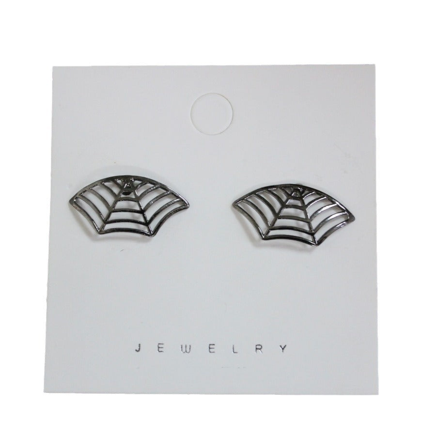 Women Fashion Creative Halloween Spider Web Earrings