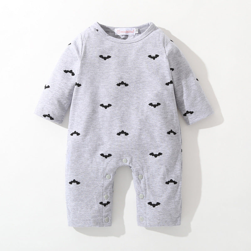 Conjunto de mameluco de algodón para otoño e invierno para niños y niñas