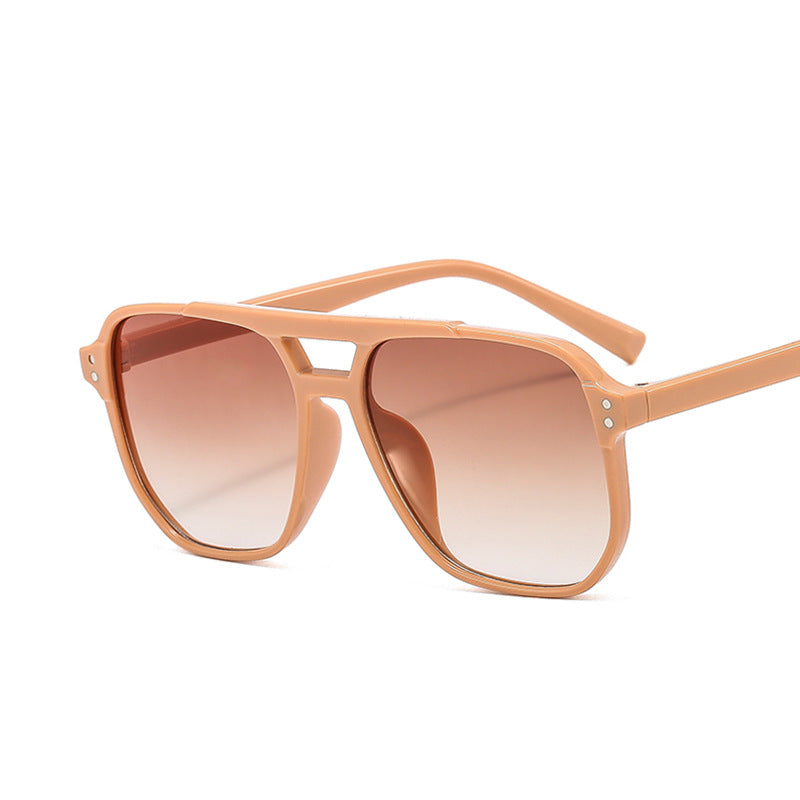 Fashion Large Frame Sunscreen Sunglasses