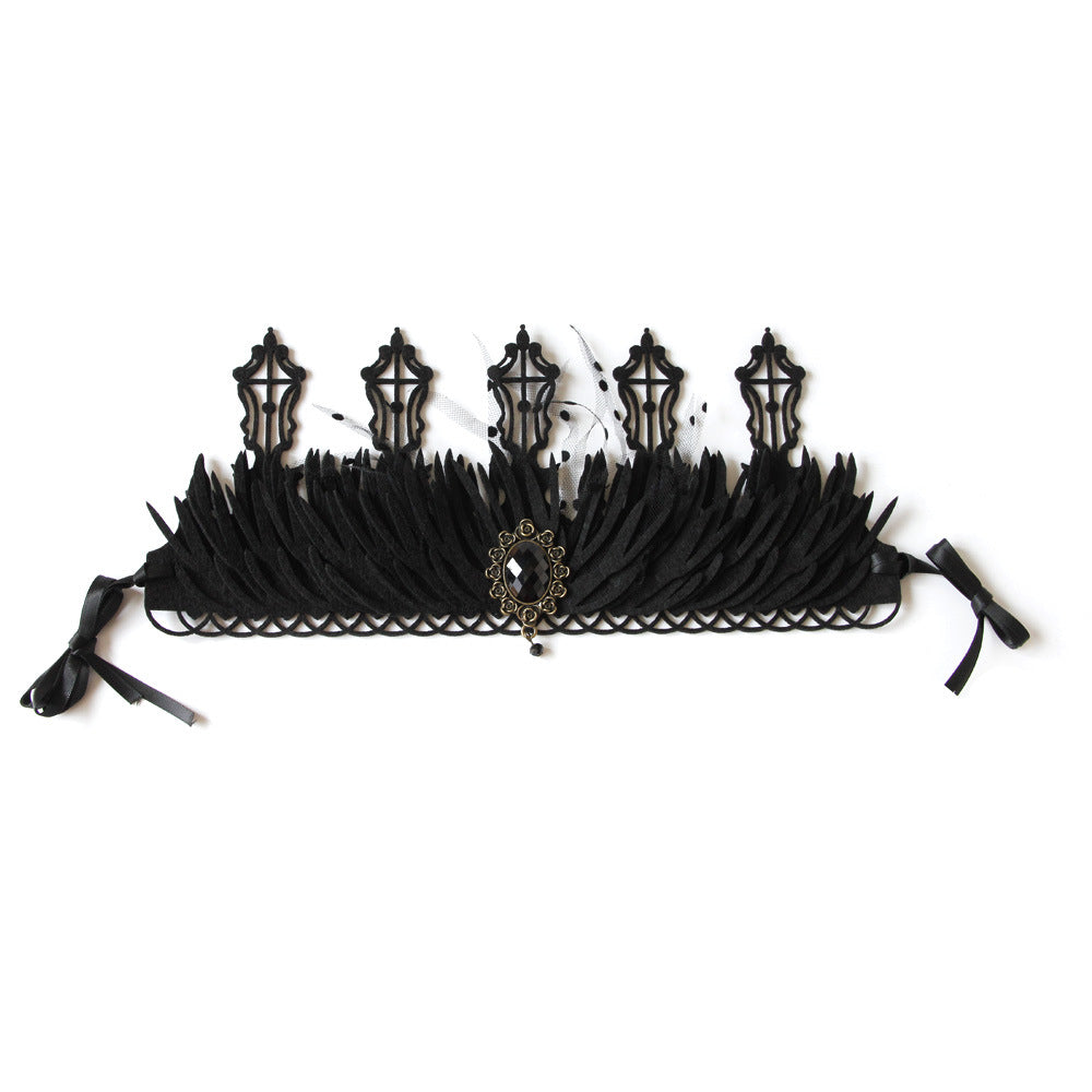 Gothic Baroque Vintage Halloween Crown