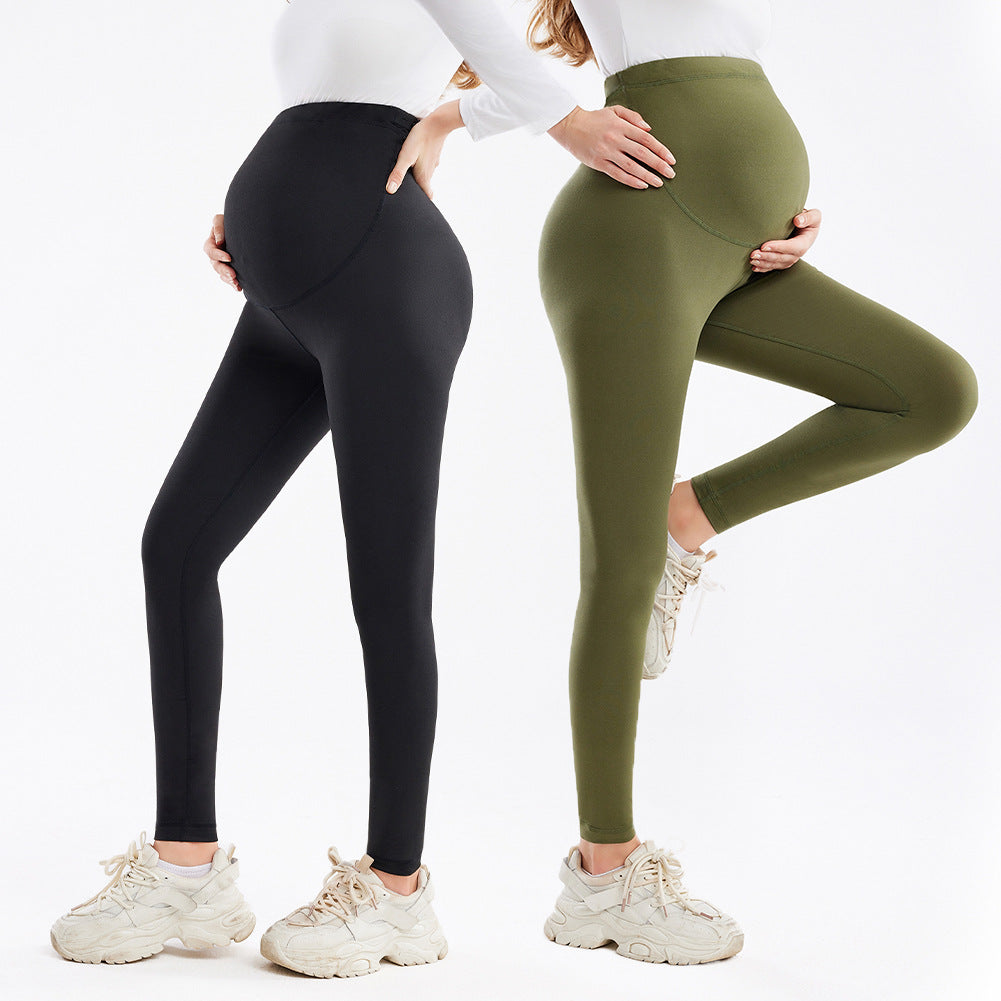 Pantalones deportivos de yoga de cintura alta para embarazadas