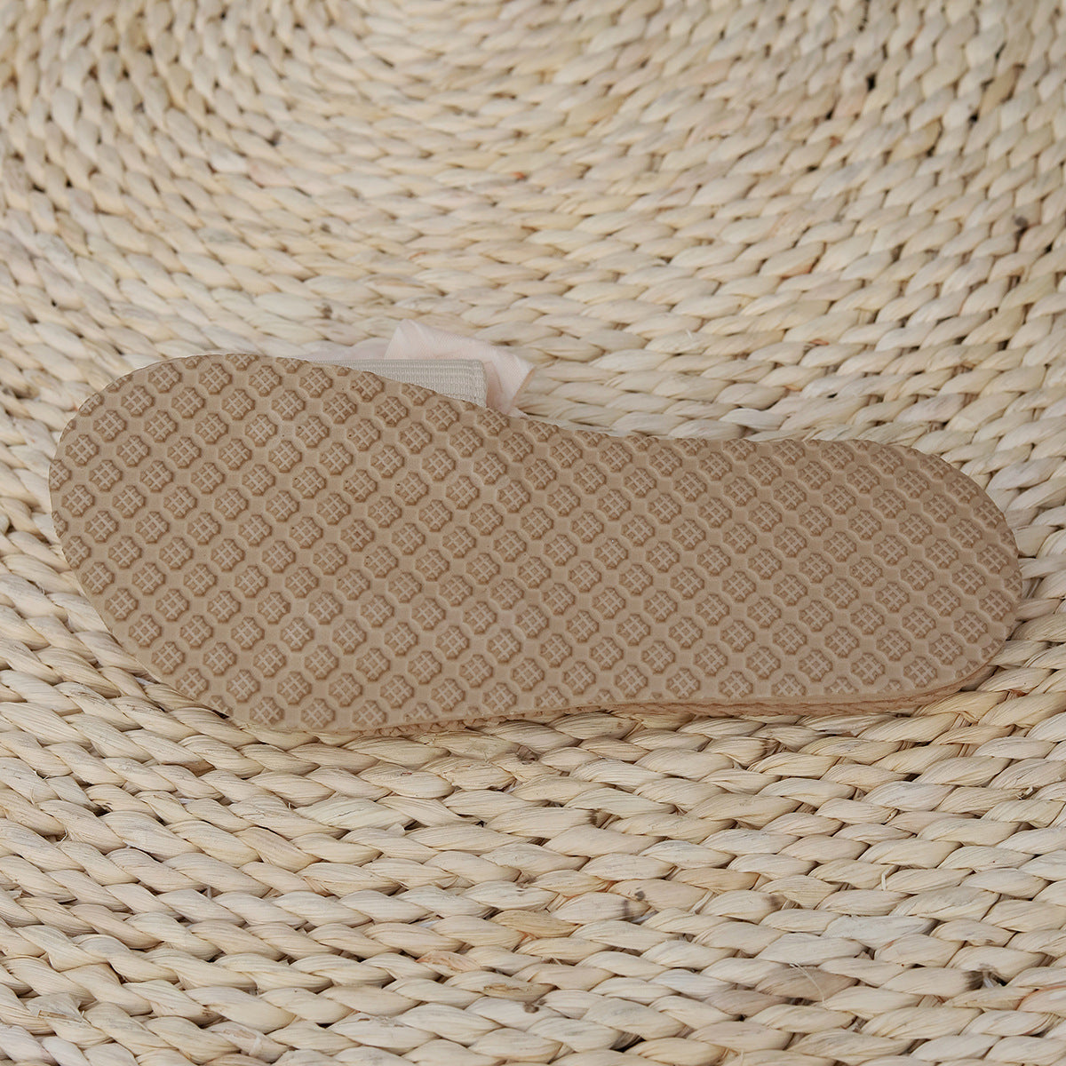 Pantuflas de verano informales, cómodas y ligeras con lazo