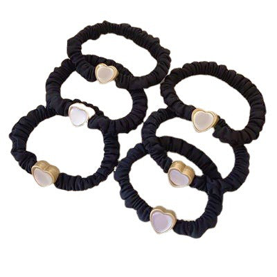 Women Fashion Solid Color Cat Eye Hair Ring