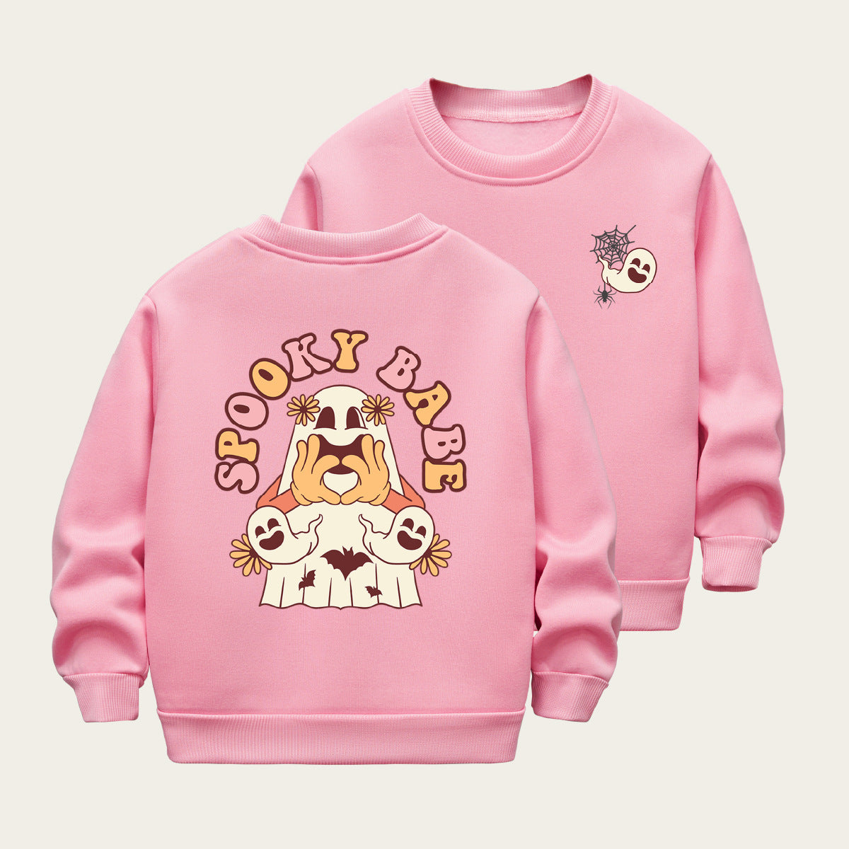 Kids Toddler Boys Girls Casual Cartoon Print Fleeces