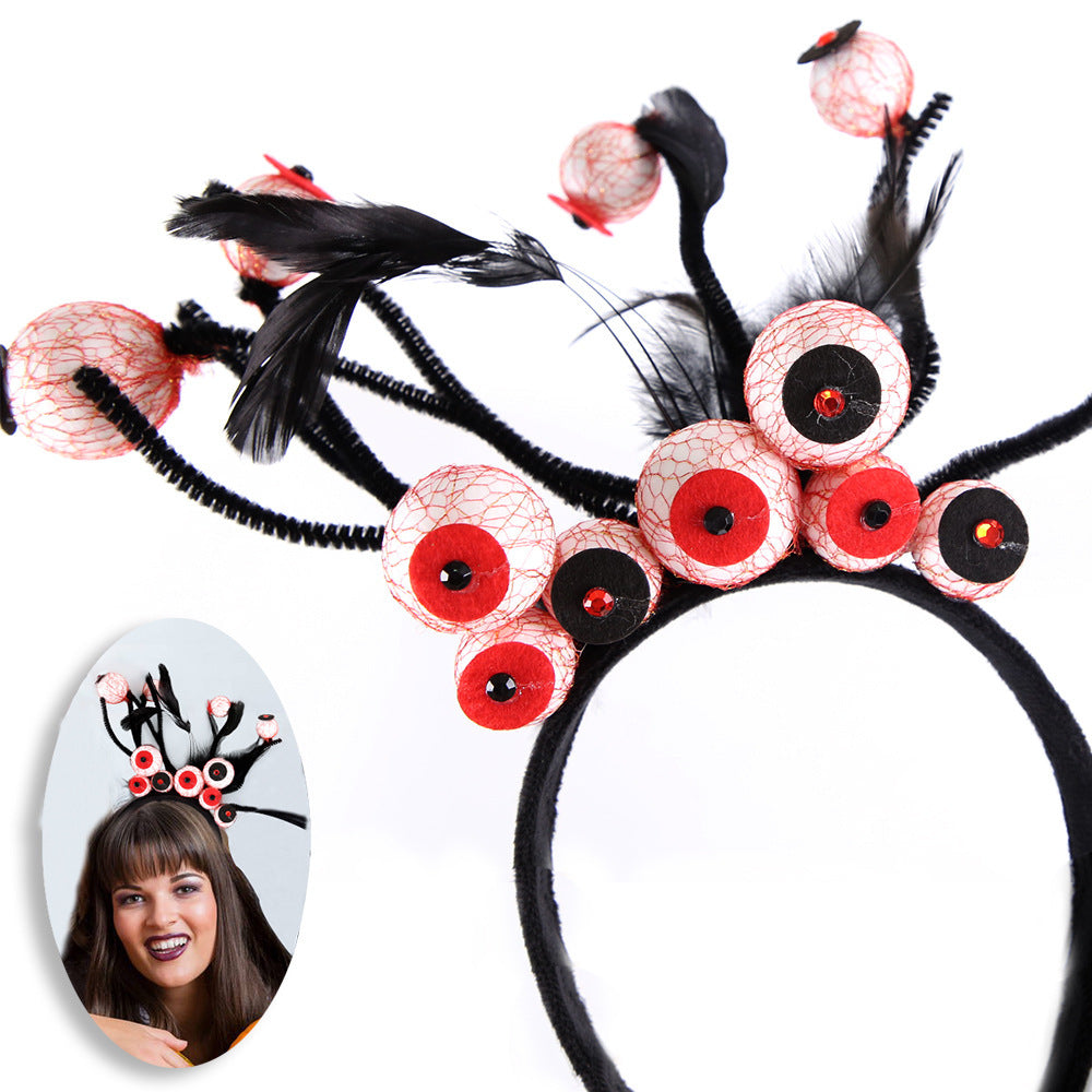 Bandeau décoratif d'Halloween en plastique style dessin animé