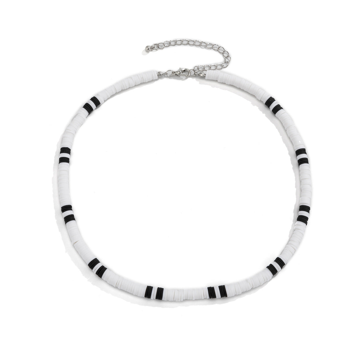 Bohemian Black White Casual Necklace for Men