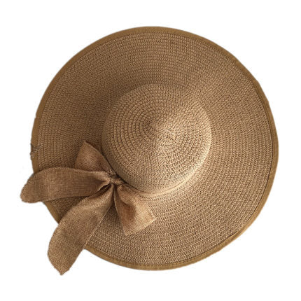 Sombrero de paja elegante e informal para mujer