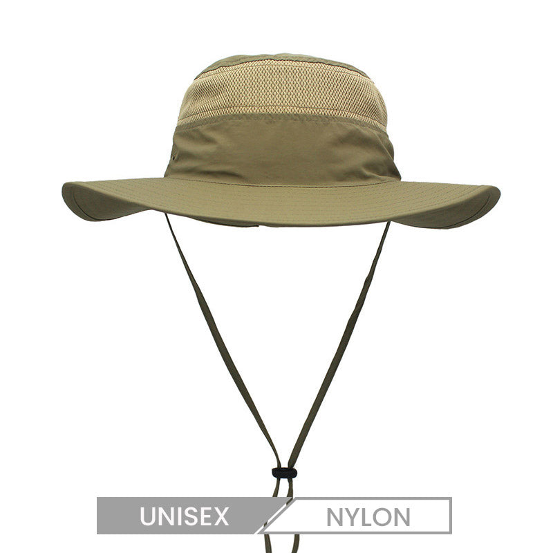 Sombrero de pescador personalizado para protección solar al aire libre