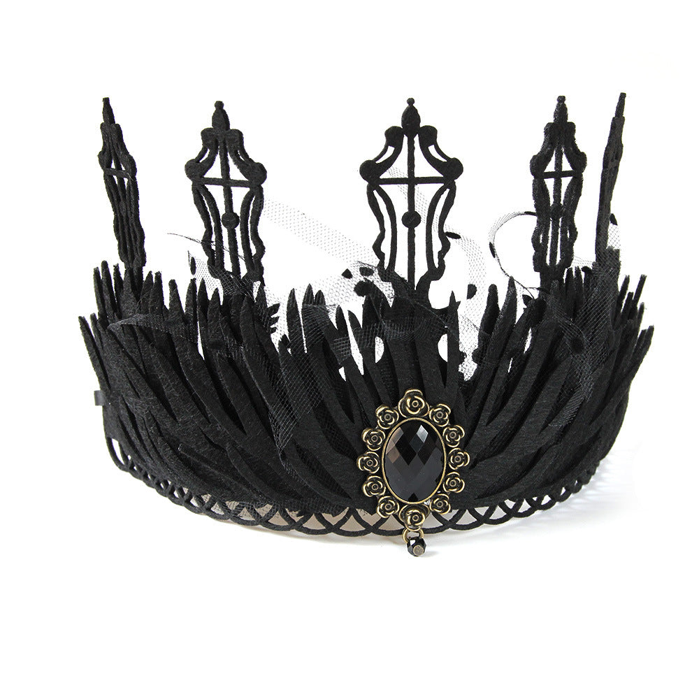Gothic Baroque Vintage Halloween Crown
