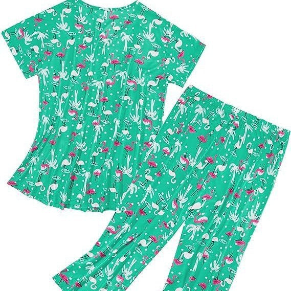 Ensemble pyjama graphique Noël Halloween T-shirt et pantalon
