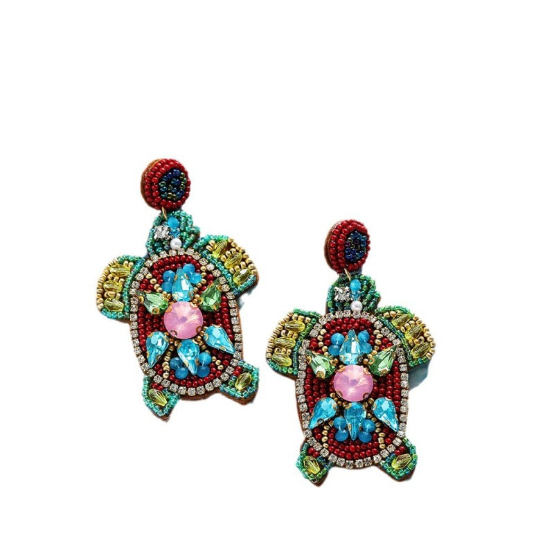 Summer Vacation Marine Style Shell Earrings