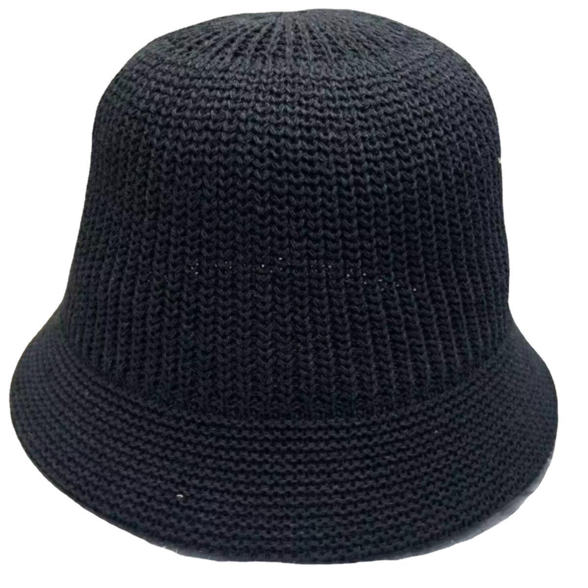 Sombreros de pescador tejidos de paja de moda de verano para mujer