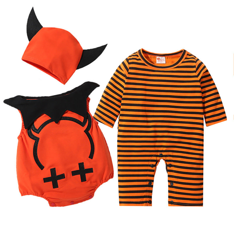 Kids Baby Romper Set Cotton Autumn Winter Casual