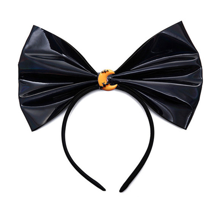 Bandeau nœud citrouille crâne fantôme Halloween pour enfants
