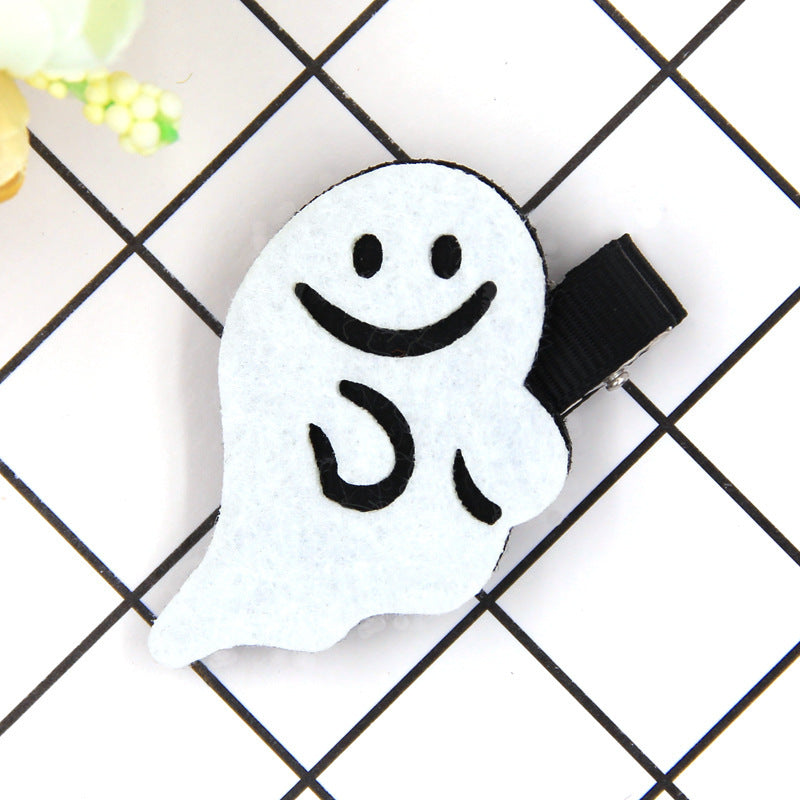Accessoires pour cheveux en épingle à cheveux fantôme d'Halloween pour enfants