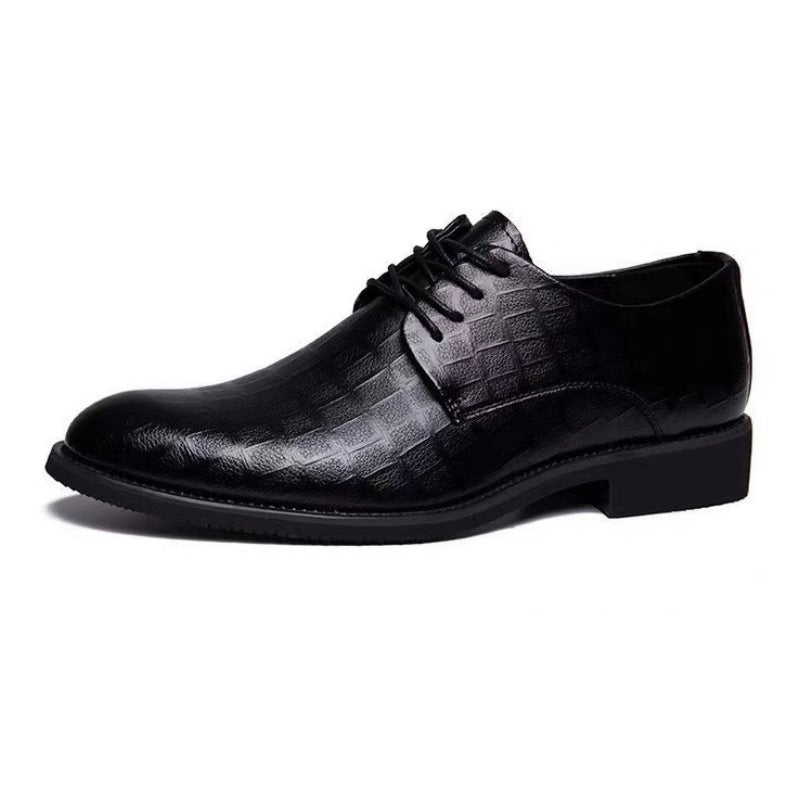 Men Fashion Casual Simple Business Leather Shoes